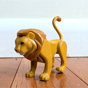 Vintage Fisher Price Adventure People Safari Lion Toy Figure 1974 Lion Hong Kong